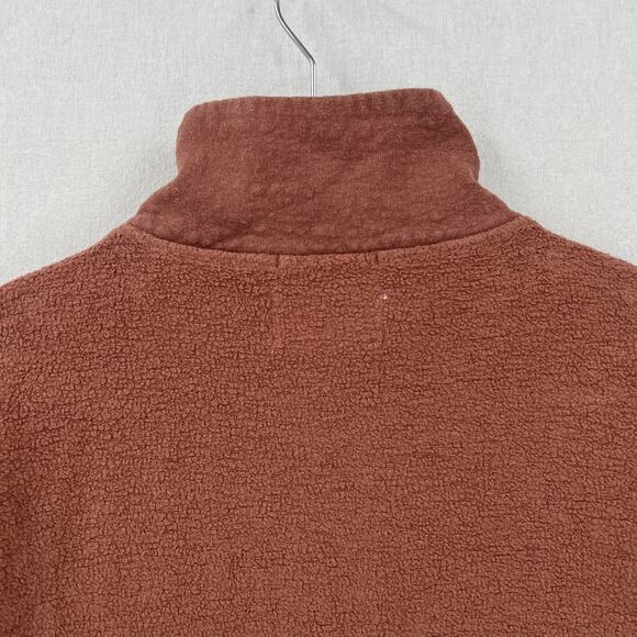 REI Wallace Lake Fleece Pullover Womens Small Rose Sunfade Clay Hemp Funnel Neck - Picture 13 of 16